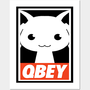 Qbey kyubey Posters and Art